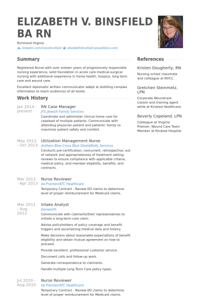 Resume Examples Nurse Manager  