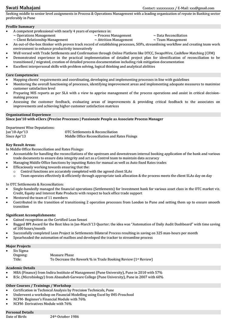 Resume Format Manager  