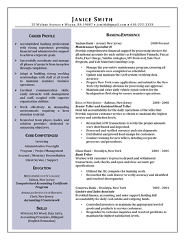 2 Column Resume Format 