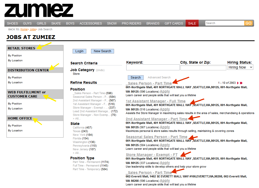 Resume Examples For Zumiez 