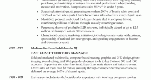 Resume Format Not Chronological 