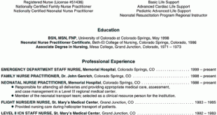 Resume Templates Nurse Practitioner 