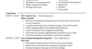 Resume Examples Office Assistant 