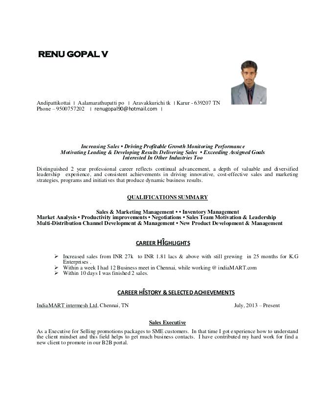 Sample Resume Format For 8 Months Experience 