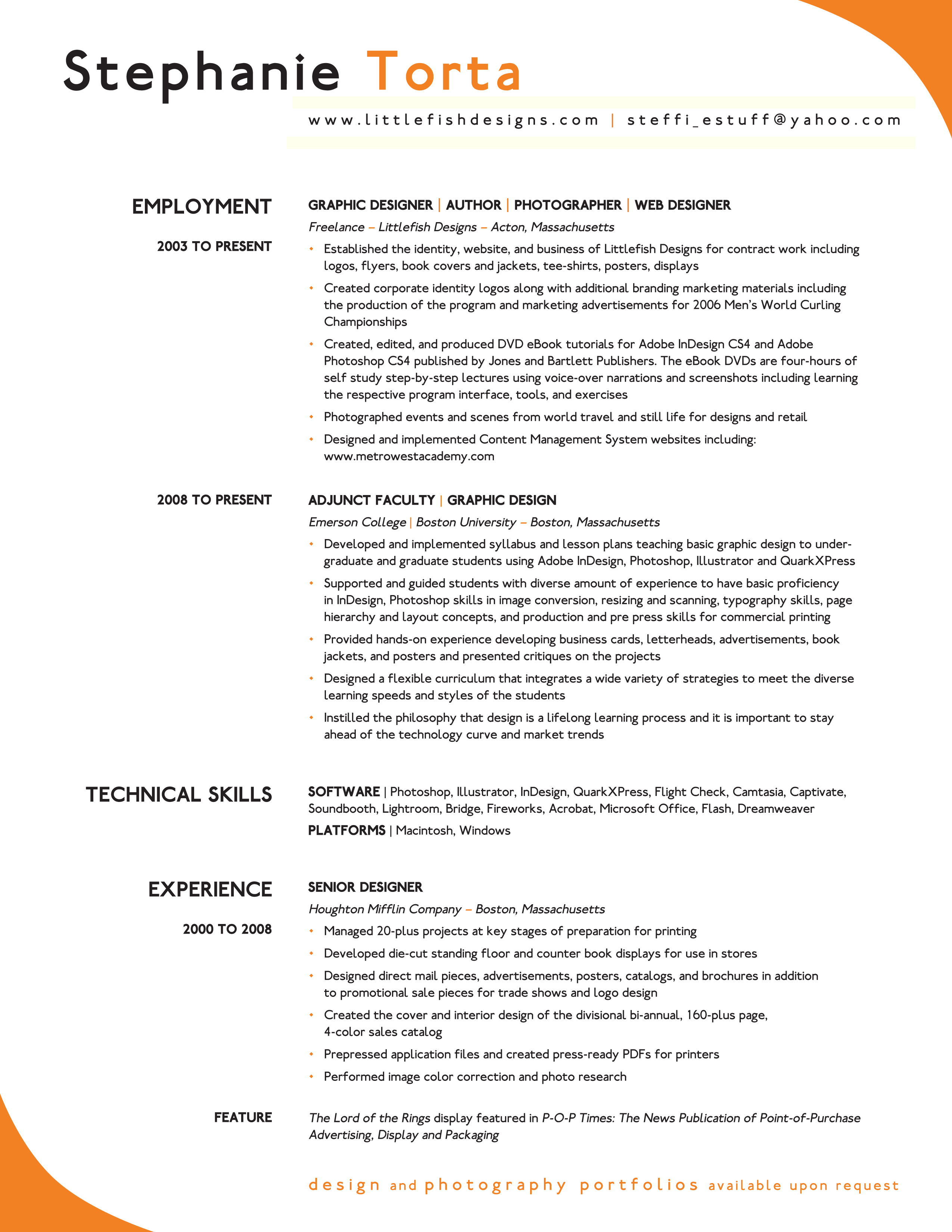 Resume Examples Good 