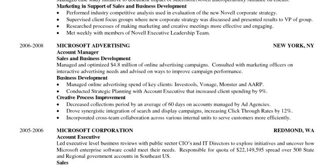 Resume Format Harvard Business School 