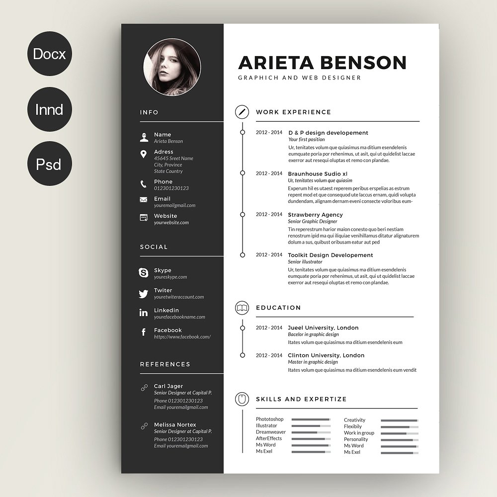 Resume Format Creative 