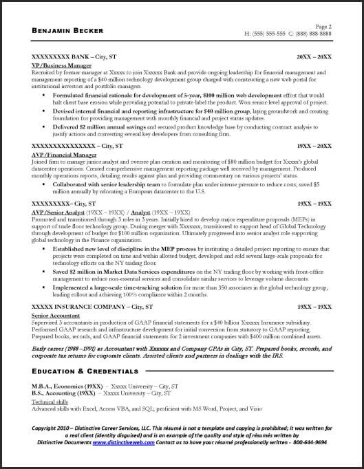Resume Examples Business Analyst 
