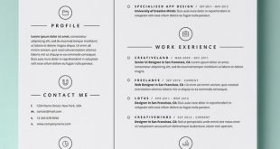 Resume Templates Mac Pages 